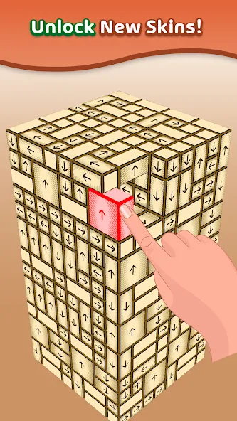 Tap Away MOD APK: Разблокированы все уровни — скриншот 3