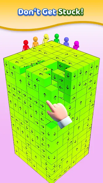 Tap Away MOD APK: Разблокированы все уровни — скриншот 4