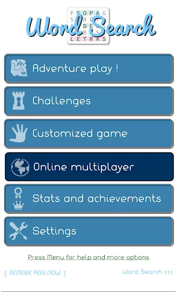 Word Search взломанный APK — Подсказки и все уровни открыты — скриншот 3 Word Search взломанный APK — Подсказки и все уровни открыты — скриншот 3
