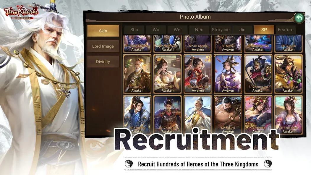 Скачать взлом Three Kingdoms: Overlord — Безлимитные ресурсы и усиленные герои — скриншот 5