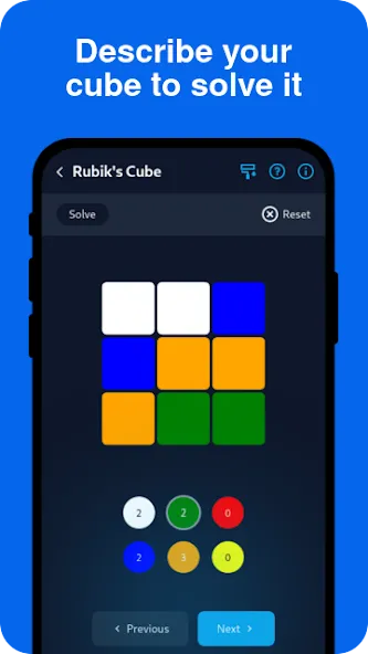 Скачать Cube Solver на Андроид с модом — Подсказки для быстрой сборки — скриншот 2