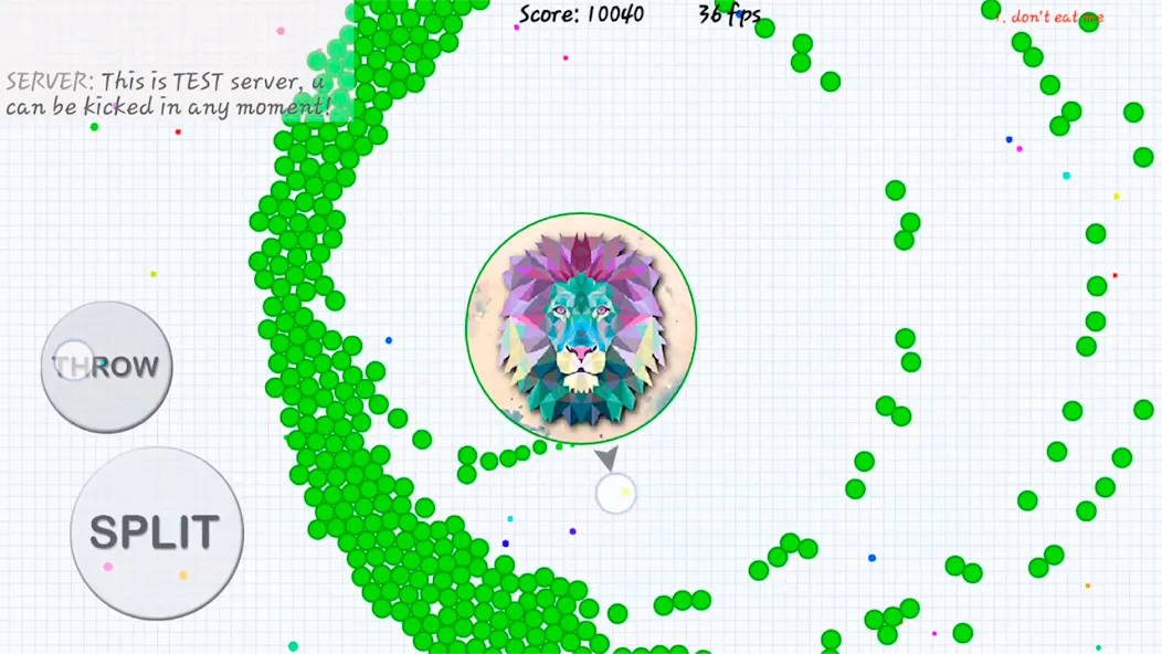 Скачать Blob.io - Multiplayer io games мод — Много монет и мощный старт — скриншот 2