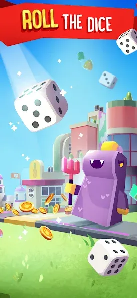 Board Kings: Board Dice Games MOD APK: Безлимитные броски и монеты — скриншот 2