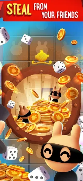 Board Kings: Board Dice Games MOD APK: Безлимитные броски и монеты — скриншот 5