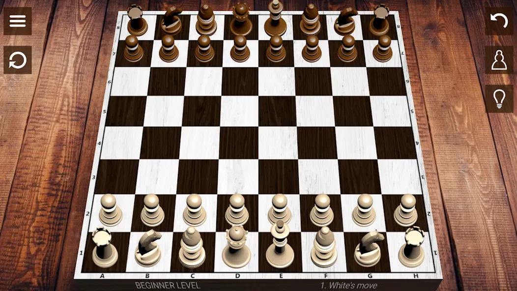 Chess — скачать мод: Без рекламы и все фигуры открыты — скриншот 2 Chess — скачать мод: Без рекламы и все фигуры открыты — скриншот 2