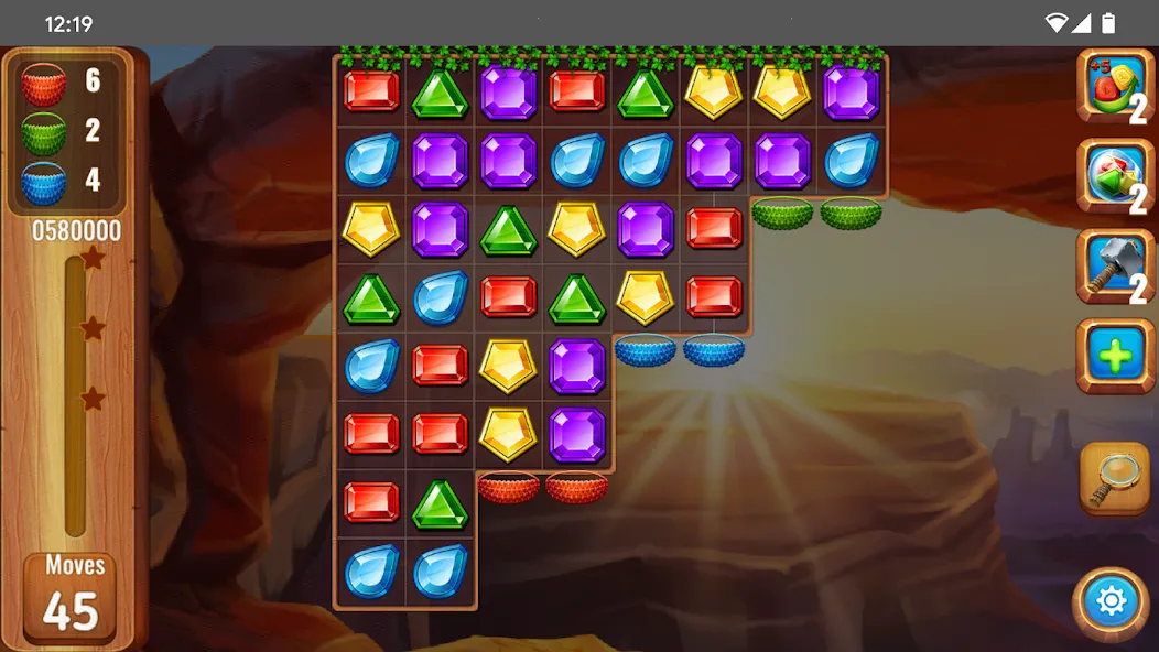 Gems or jewels ? взлом APK — Безлимитные жизни и усилители — скриншот 1 Gems or jewels ? взлом APK — Безлимитные жизни и усилители — скриншот 1