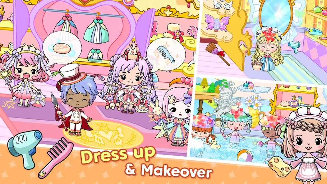 Jibi Land : Princess Castle взломанный APK — Много монет и всё открыто — скриншот 2 Jibi Land : Princess Castle взломанный APK — Много монет и всё открыто — скриншот 2