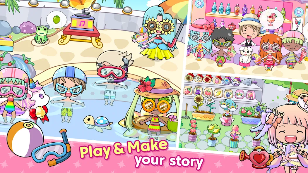 Jibi Land : Princess Castle взломанный APK — Много монет и всё открыто — скриншот 3 Jibi Land : Princess Castle взломанный APK — Много монет и всё открыто — скриншот 3
