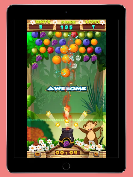 Скачать Fruits Shooter Pop — Безлимитные жизни и усилители — скриншот 3 Скачать Fruits Shooter Pop — Безлимитные жизни и усилители — скриншот 3
