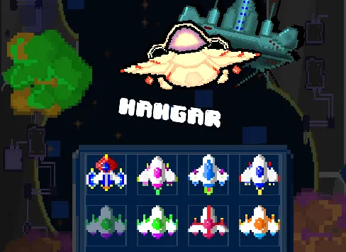 Galaxiga Retro Arcade Action — последняя версия с модом (Безлимитные деньги и усиленное оружие) — скриншот 4 Galaxiga Retro Arcade Action — последняя версия с модом (Безлимитные деньги и усиленное оружие) — скриншот 4