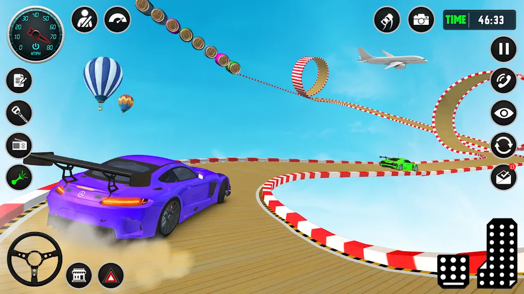 Ramp Car Stunt Racing Game — Безлимитные деньги и все машины открыты, скачать мод APK — скриншот 4 Ramp Car Stunt Racing Game — Безлимитные деньги и все машины открыты, скачать мод APK — скриншот 4