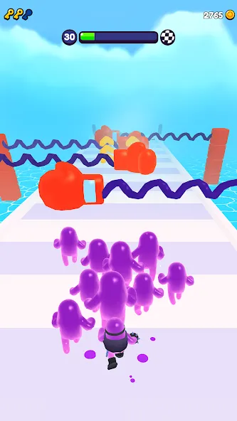 Join Blob Clash 3D: Mob Runner взлом APK — Безлимитные деньги и все скины — скриншот 2