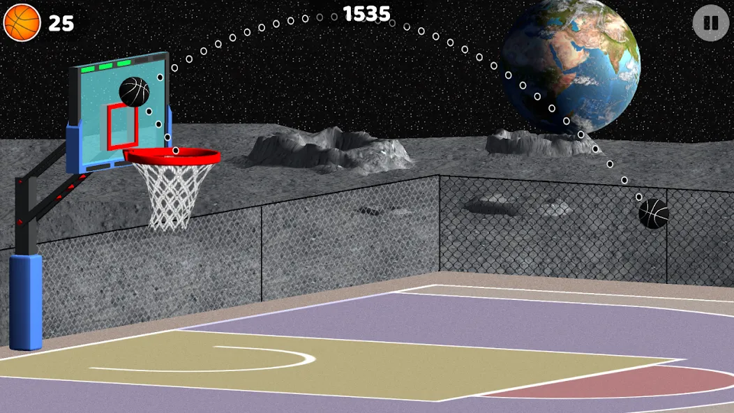 Скачать взлом Basketball: Shooting Hoops — Точные броски и много монет — скриншот 3 Скачать взлом Basketball: Shooting Hoops — Точные броски и много монет — скриншот 3