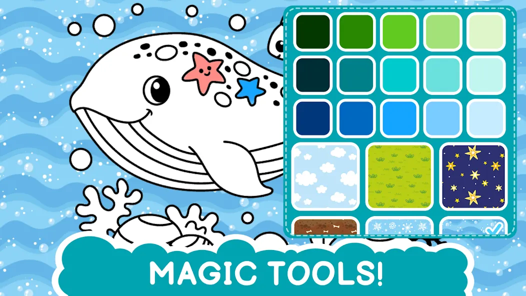 Easy coloring book for kids взломанный APK — Все раскраски разблокированы — скриншот 4 Easy coloring book for kids взломанный APK — Все раскраски разблокированы — скриншот 4