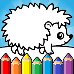Easy coloring book for kids взломанный APK — Все раскраски разблокированы