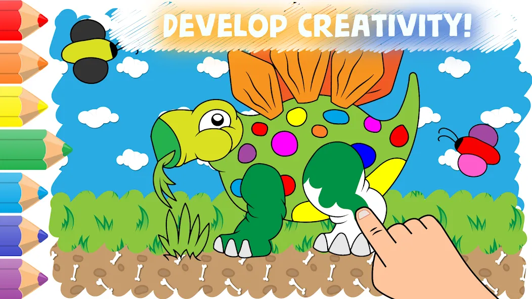 Скачать взлом Easy coloring pages for kids — Разблокированы все раскраски — скриншот 1 Скачать взлом Easy coloring pages for kids — Разблокированы все раскраски — скриншот 1