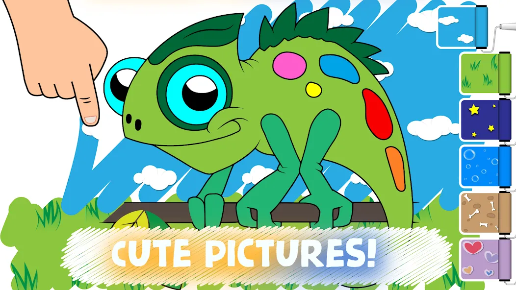 Скачать взлом Easy coloring pages for kids — Разблокированы все раскраски — скриншот 4 Скачать взлом Easy coloring pages for kids — Разблокированы все раскраски — скриншот 4