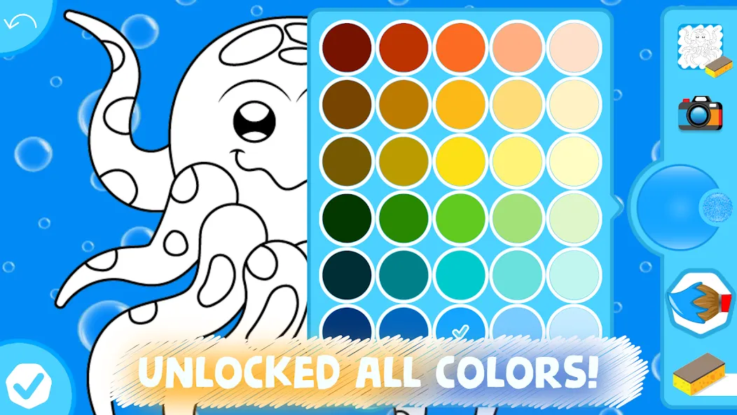 Скачать взлом Easy coloring pages for kids — Разблокированы все раскраски — скриншот 5 Скачать взлом Easy coloring pages for kids — Разблокированы все раскраски — скриншот 5