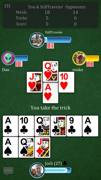 Pinochle.Net — последняя версия с модом (Разблокированы все функции и карты) — скриншот 1