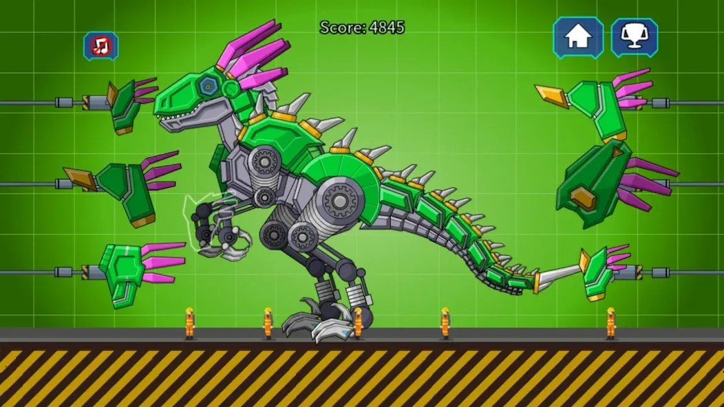 Скачать мод Velociraptor Rex Dino Robot — Много денег и все динозавры открыты — скриншот 1 Скачать мод Velociraptor Rex Dino Robot — Много денег и все динозавры открыты — скриншот 1