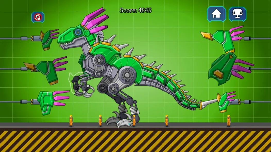 Скачать мод Velociraptor Rex Dino Robot — Много денег и все динозавры открыты — скриншот 5 Скачать мод Velociraptor Rex Dino Robot — Много денег и все динозавры открыты — скриншот 5