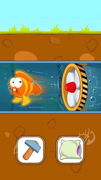 Скачать Fish Story: Save the Lover мод — Безлимитные монеты и все уровни — скриншот 2 Скачать Fish Story: Save the Lover мод — Безлимитные монеты и все уровни — скриншот 2