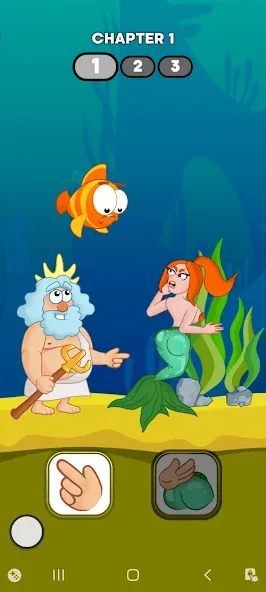 Скачать Neptune vs Mermaid: Fish Prank бесплатно — Безлимитные монеты и рыбы — скриншот 1 Скачать Neptune vs Mermaid: Fish Prank бесплатно — Безлимитные монеты и рыбы — скриншот 1