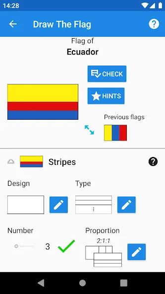 Draw The Flag - Quiz & Maker (Мод: Все флаги разблокированы и без рекламы) — скачать на Андроид — скриншот 3