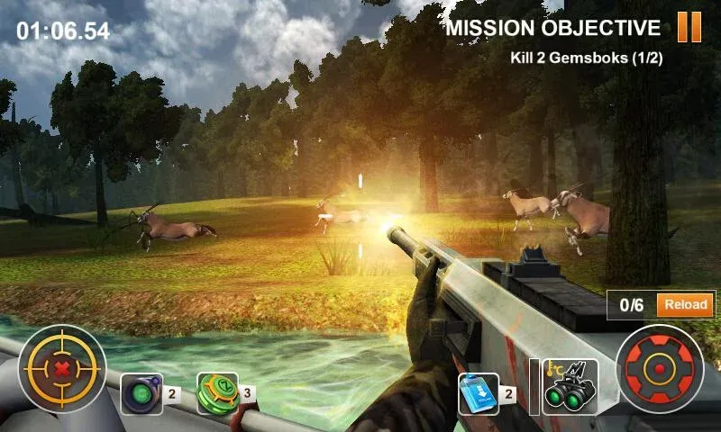 Мод Hunting Safari 3D — Безлимитные деньги и оружие, скачать APK — скриншот 2