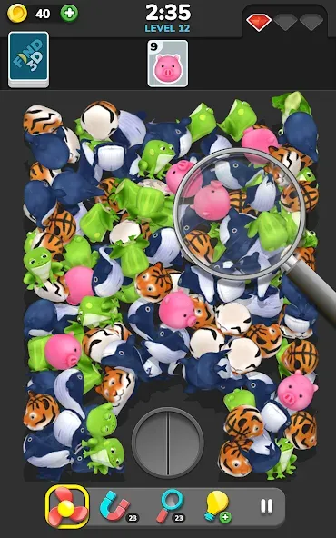 Find 3D - Match 3D Items (Мод: Безлимитные подсказки и пропуски) — скачать на Андроид — скриншот 1