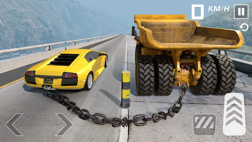Smashing Car Compilation Game — взломанная версия, Безлимитные деньги и все машины — скриншот 1