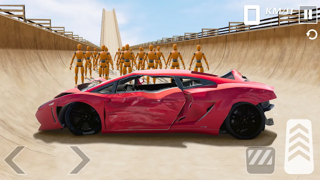 Smashing Car Compilation Game — взломанная версия, Безлимитные деньги и все машины — скриншот 2