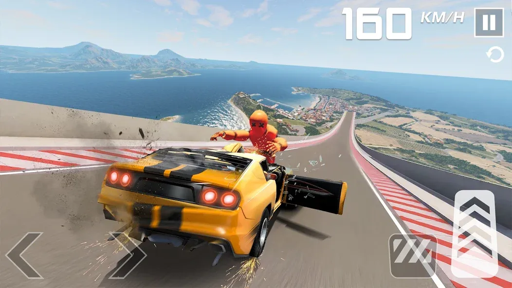 Smashing Car Compilation Game — взломанная версия, Безлимитные деньги и все машины — скриншот 4