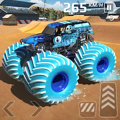 Car Games: Monster Truck Stunt на телефон — скачать мод: Безлимитные деньги и топливный запас