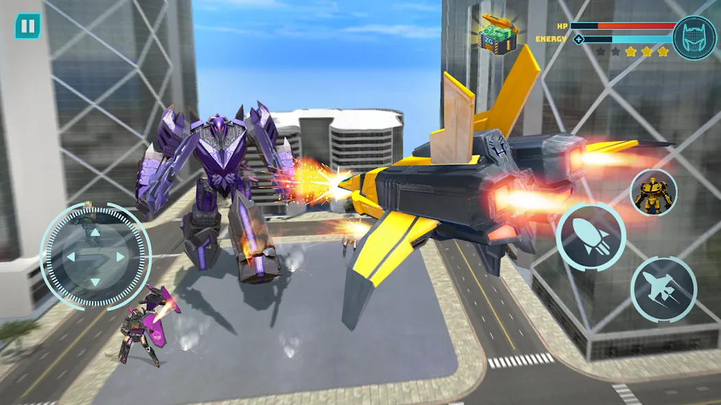 Robot Game: Transform & Fight взлом APK — Безлимитные деньги и мощные роботы — скриншот 3 Robot Game: Transform & Fight взлом APK — Безлимитные деньги и мощные роботы — скриншот 3