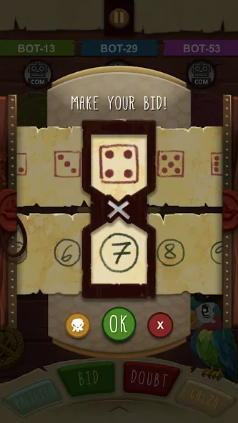 Мод Pirate's Dice — Безлимитные деньги и усиленные кости, скачать APK — скриншот 2 Мод Pirate's Dice — Безлимитные деньги и усиленные кости, скачать APK — скриншот 2