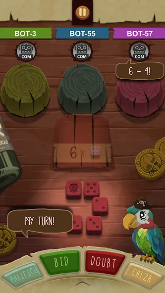 Мод Pirate's Dice — Безлимитные деньги и усиленные кости, скачать APK — скриншот 3 Мод Pirate's Dice — Безлимитные деньги и усиленные кости, скачать APK — скриншот 3
