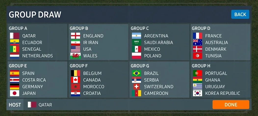 World Football Simulator на телефон — скачать мод: Безлимитные деньги и все команды — скриншот 2 World Football Simulator на телефон — скачать мод: Безлимитные деньги и все команды — скриншот 2