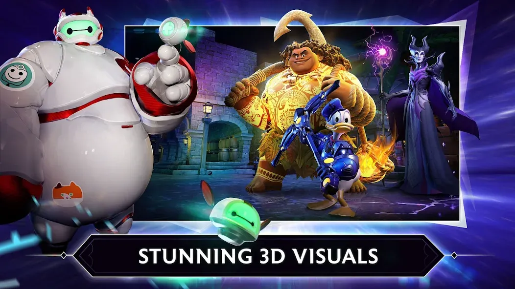 Скачать Disney Mirrorverse — Безлимитные ресурсы и герои разблокированы — скриншот 5