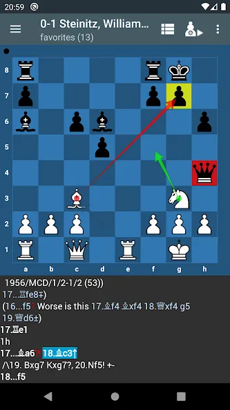 Скачать мод Chess PGN Master — Премиум функции без рекламы — скриншот 1