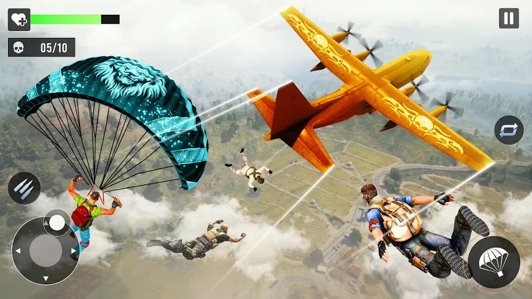 Мод Gun Games - FPS Shooting Games — Безлимитные деньги и оружие, скачать APK — скриншот 5 Мод Gun Games - FPS Shooting Games — Безлимитные деньги и оружие, скачать APK — скриншот 5