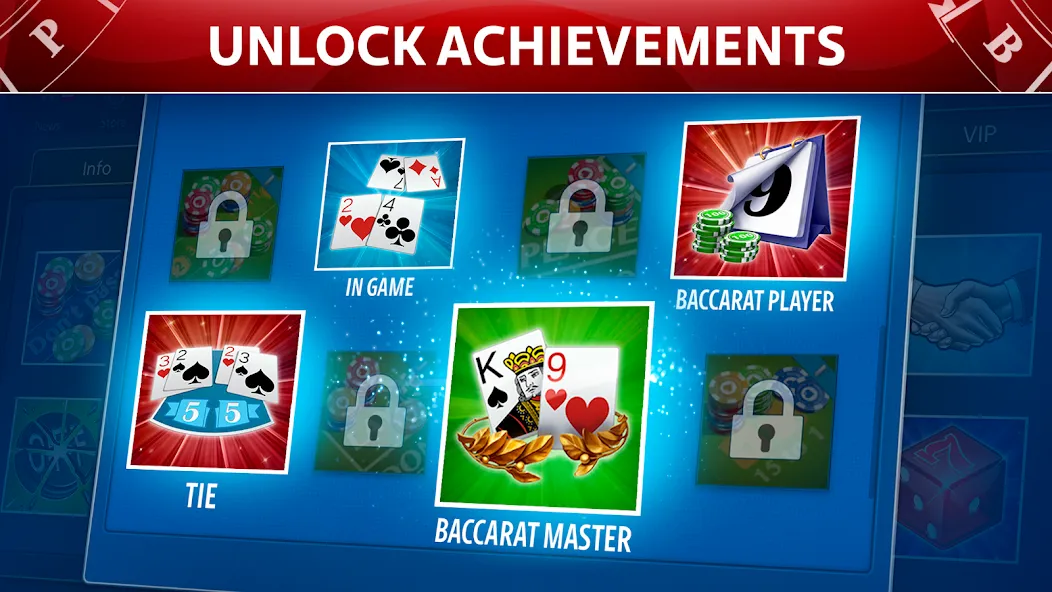 Baccarat Online: Baccarist MOD APK: Безлимитные фишки и открыты все столы — скриншот 5