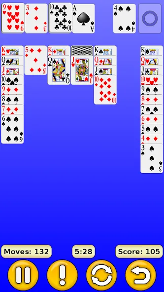 Solitaire взломанный APK — Без рекламы и безлимитные подсказки — скриншот 3 Solitaire взломанный APK — Без рекламы и безлимитные подсказки — скриншот 3