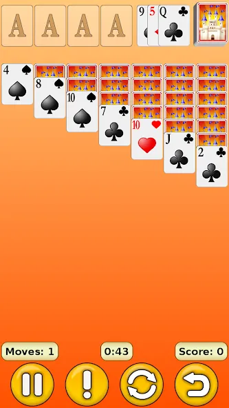Solitaire взломанный APK — Без рекламы и безлимитные подсказки — скриншот 4 Solitaire взломанный APK — Без рекламы и безлимитные подсказки — скриншот 4