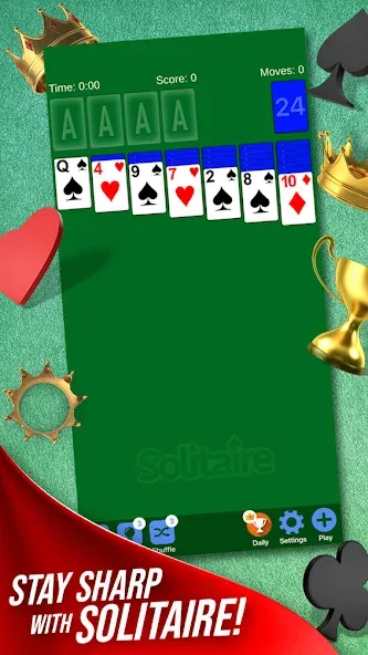 Скачать Solitaire + Card Game by Zynga — Без рекламы и безлимитные подсказки — скриншот 1 Скачать Solitaire + Card Game by Zynga — Без рекламы и безлимитные подсказки — скриншот 1