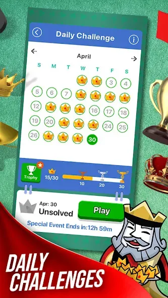 Скачать Solitaire + Card Game by Zynga — Без рекламы и безлимитные подсказки — скриншот 2 Скачать Solitaire + Card Game by Zynga — Без рекламы и безлимитные подсказки — скриншот 2