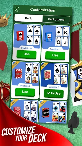 Скачать Solitaire + Card Game by Zynga — Без рекламы и безлимитные подсказки — скриншот 4 Скачать Solitaire + Card Game by Zynga — Без рекламы и безлимитные подсказки — скриншот 4