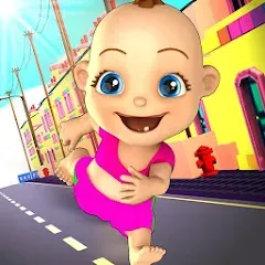 Скачать Baby Run The Babysitter Escape Mod APK — Открыты все уровни и скины