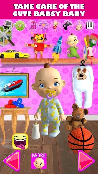 Скачать Talking Babsy Baby Mod APK — Без рекламы и все функции открыты — скриншот 1 Скачать Talking Babsy Baby Mod APK — Без рекламы и все функции открыты — скриншот 1