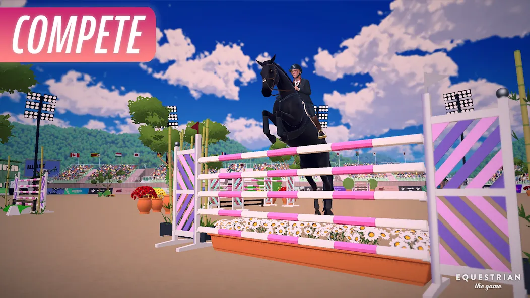 Скачать мод Equestrian the Game — Безлимитные деньги и редкие лошади — скриншот 4